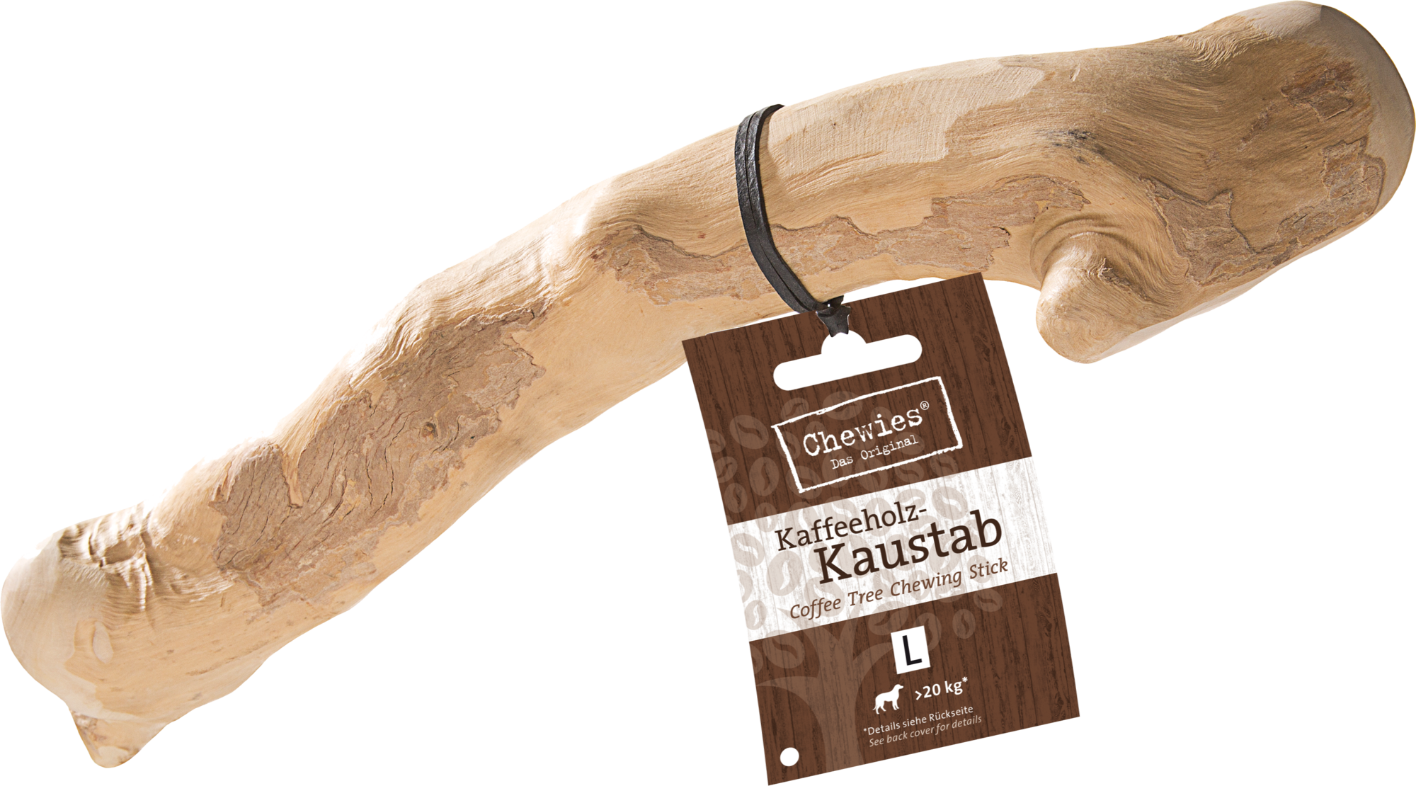 Chewies Kaffeeholz-Kaustab - L