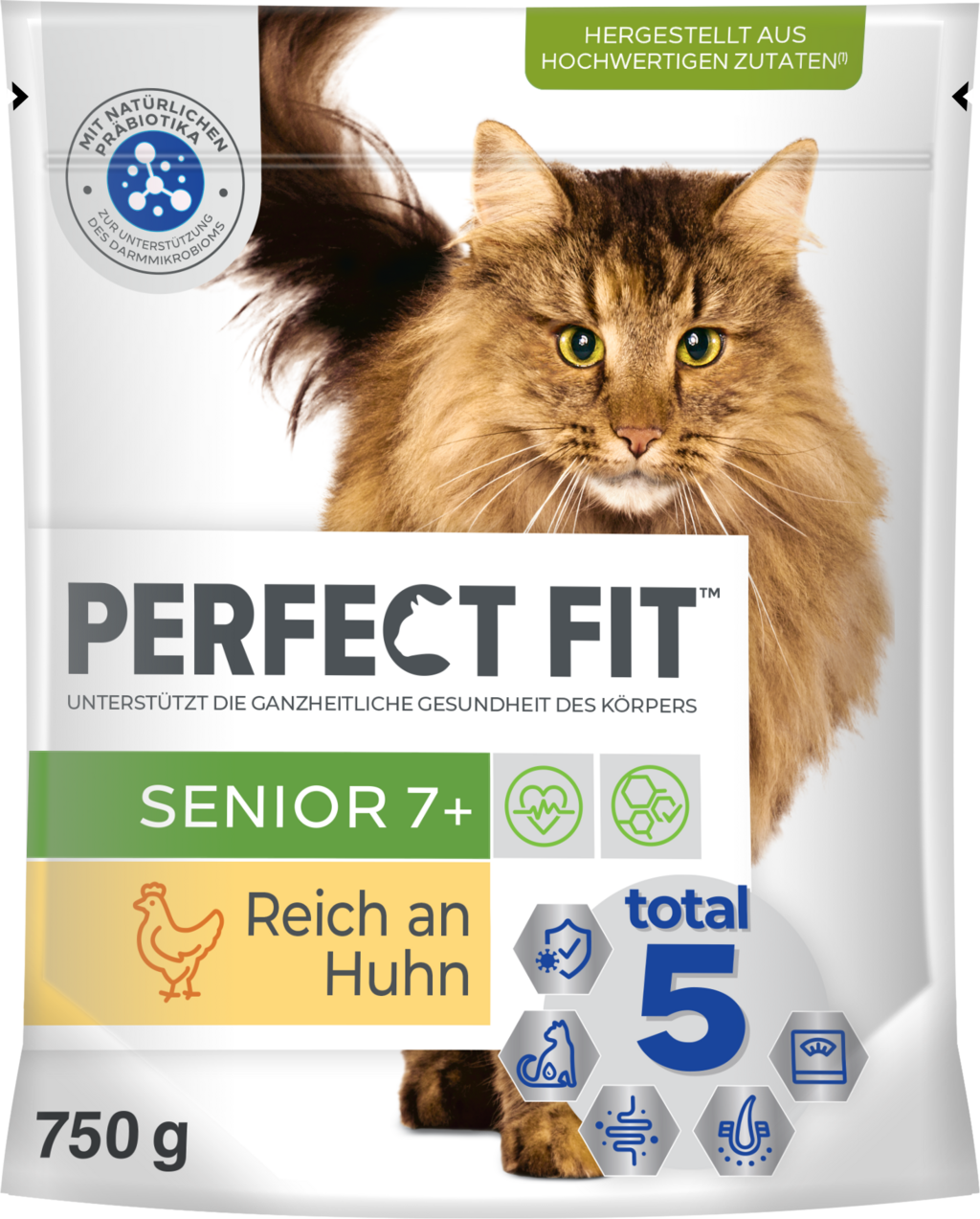 Perfect Fit Senior 7+ Reich an Huhn