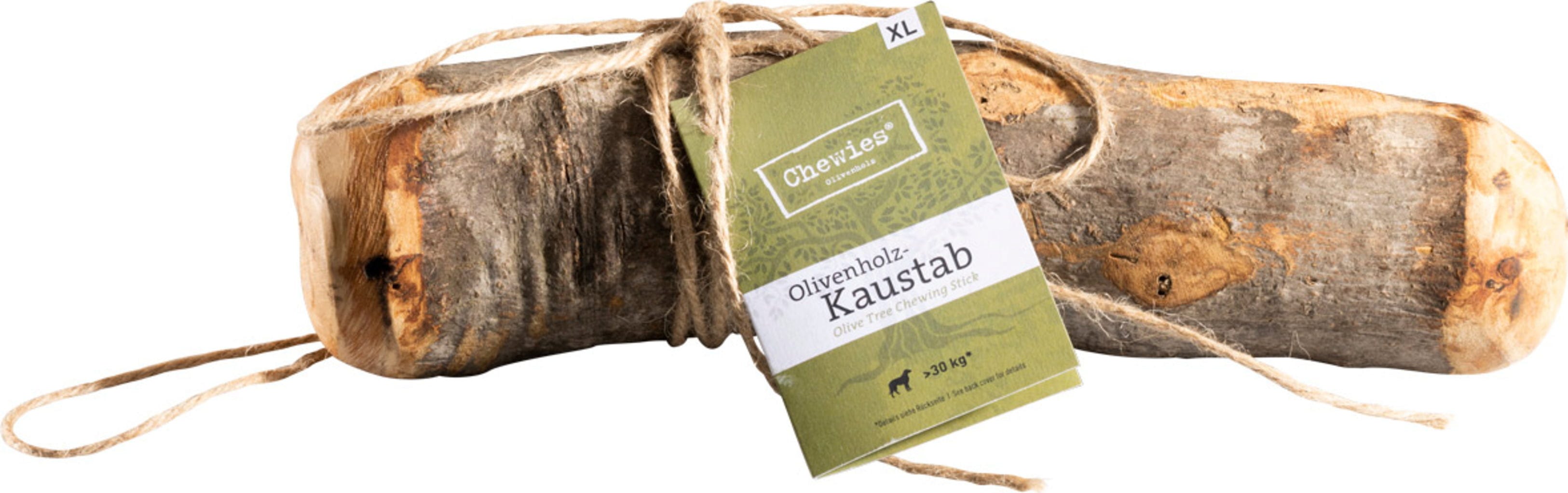 Chewies Olivenholz-Kaustab - XL