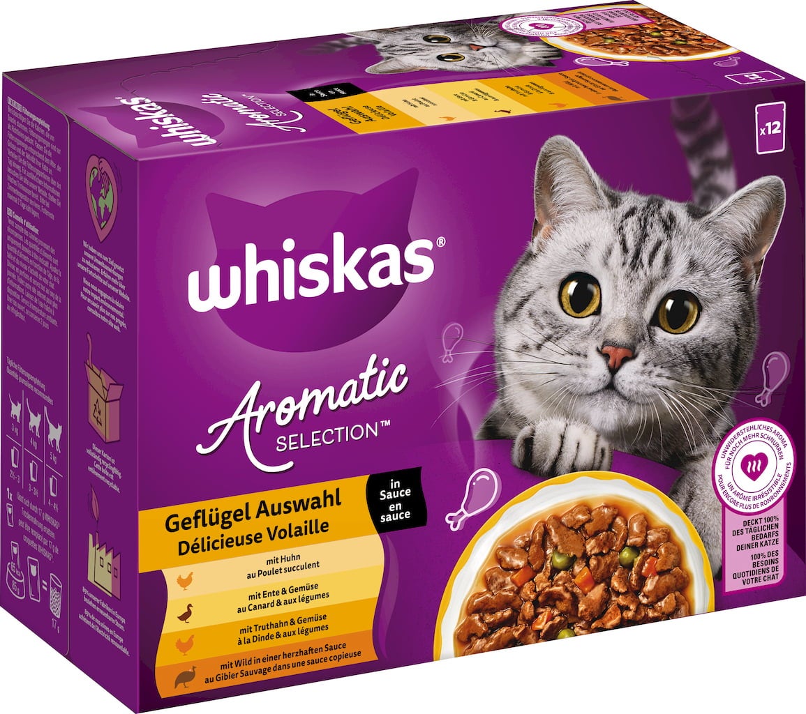 Multipack 12 x 85 g - Aromatic SELECTION™ 'Geflügel Auswahl in Sauce'