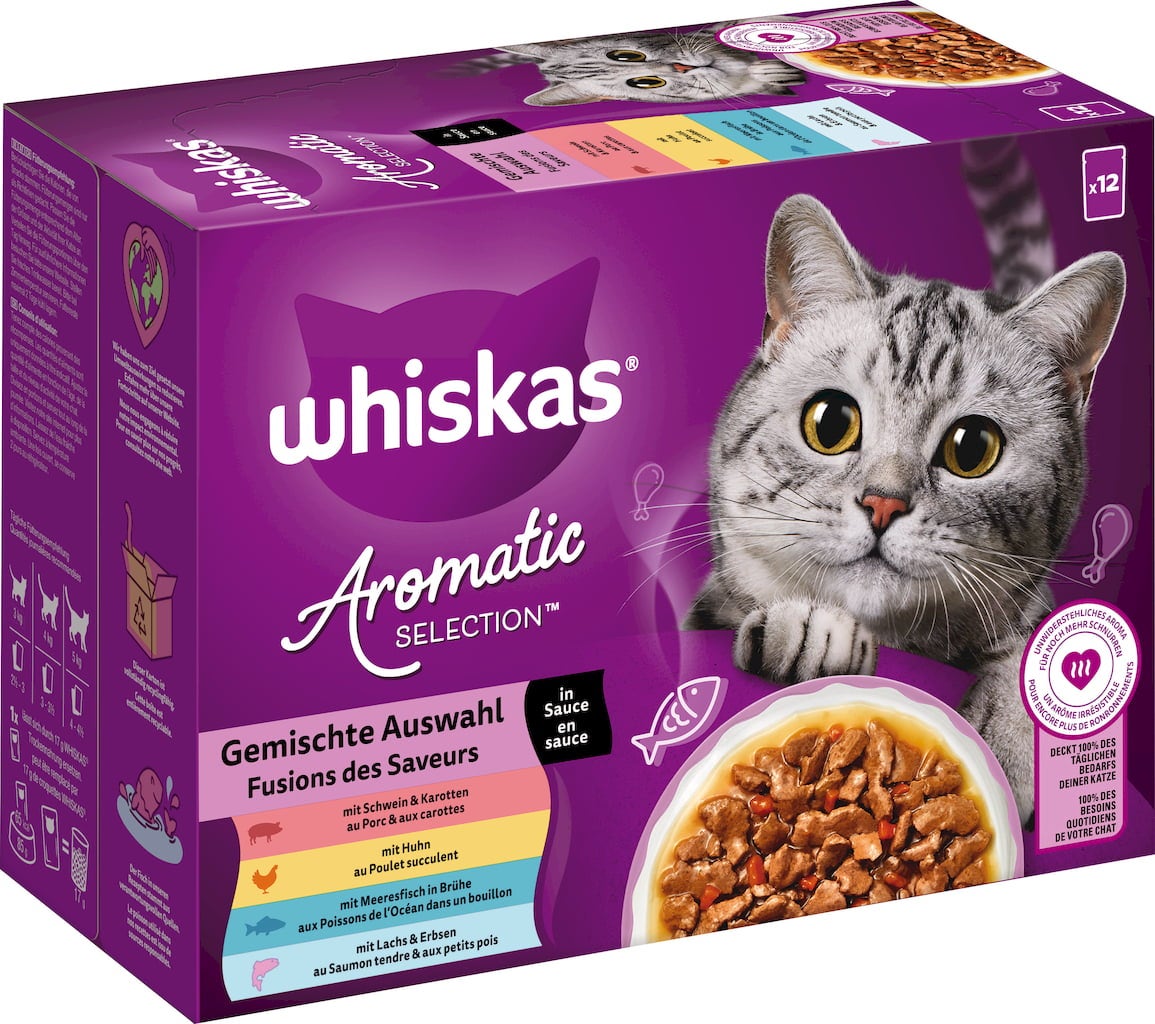 Multipack 12 x 85 g - Aromatic SELECTION™ 'Gemischte Auswahl in Sauce'