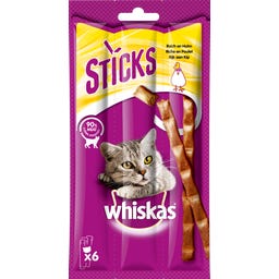 Whiskas Sticks - Reich an Huhn - 36 g