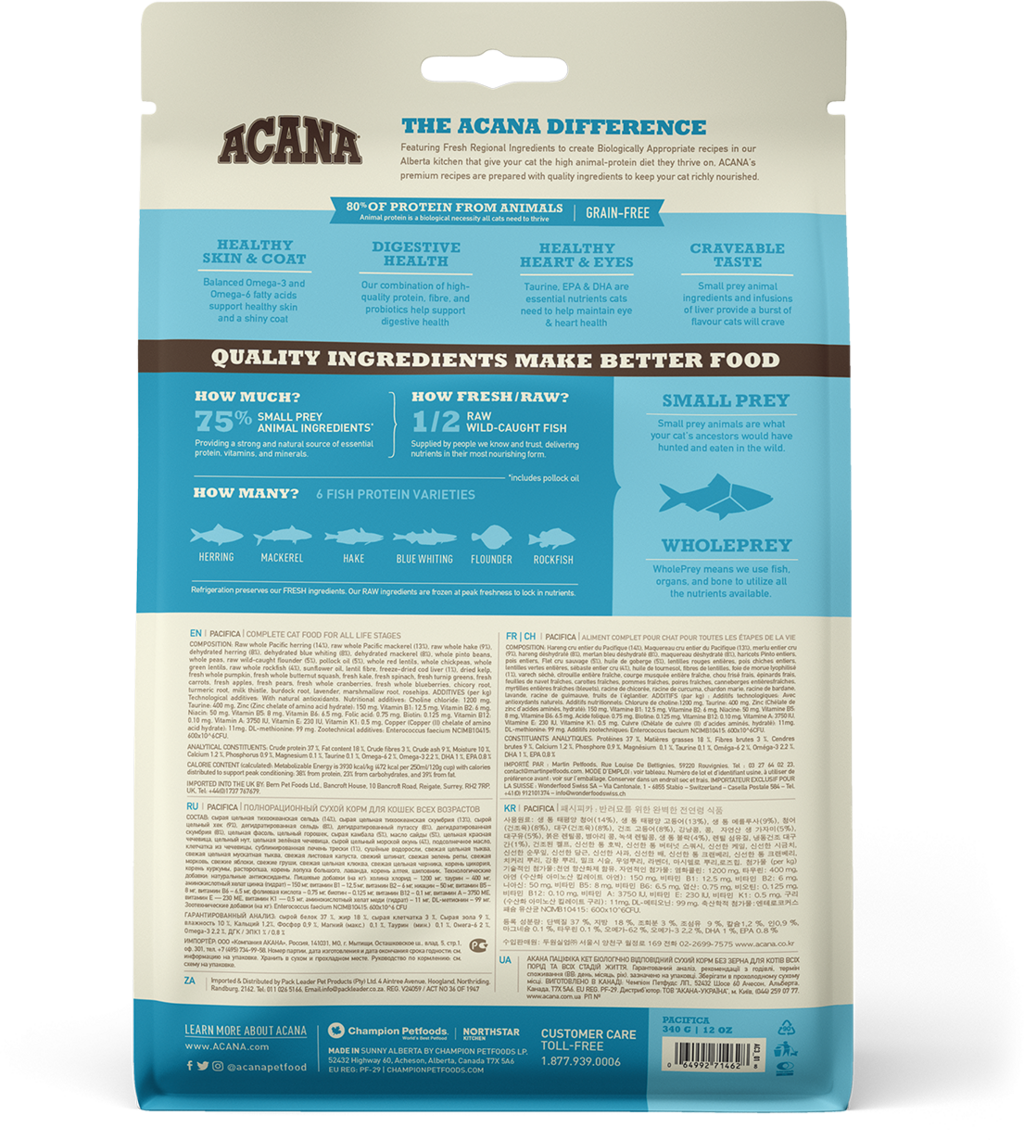 ACANA™ Cat Pacifica - All Life Stages - 340 g