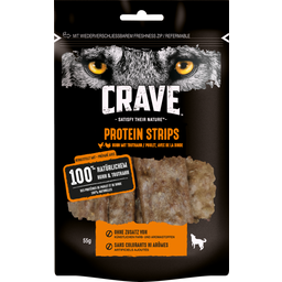 Hund Snacks Protein Strips Huhn/ Truthahn - 75 g