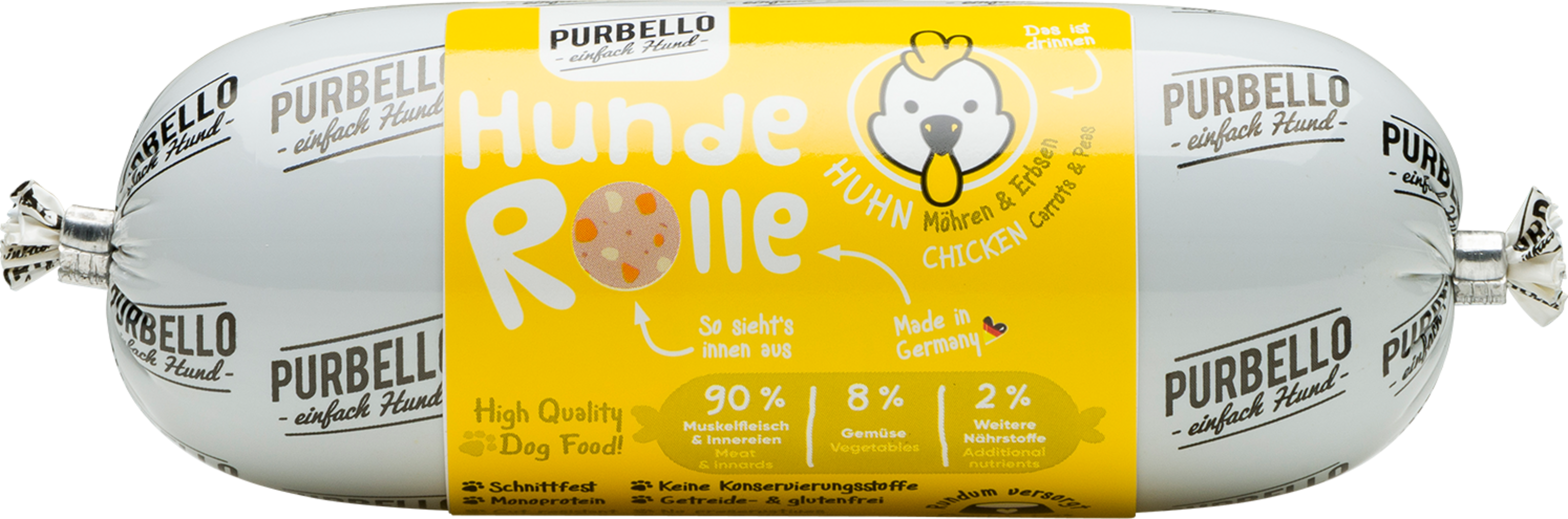 Purbello Hundewurst Huhn