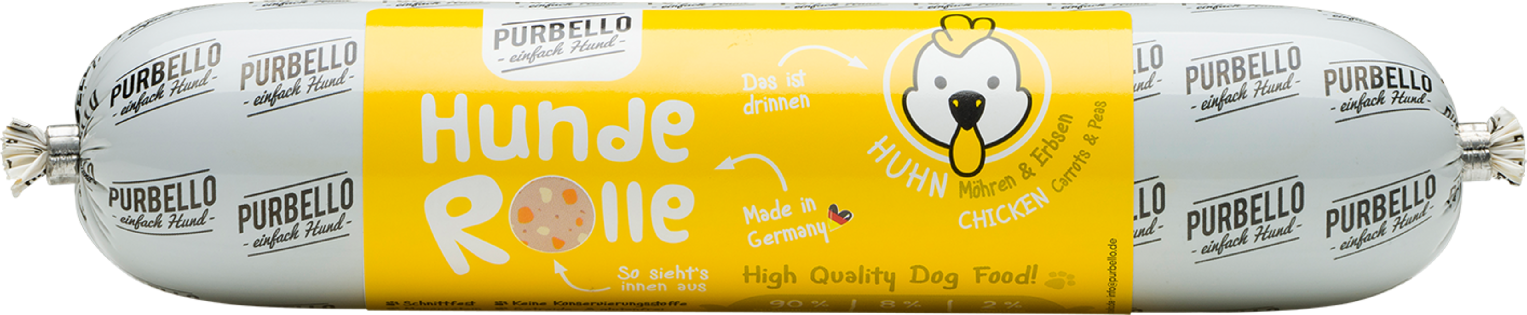 Purbello Hundewurst Huhn - 400 g