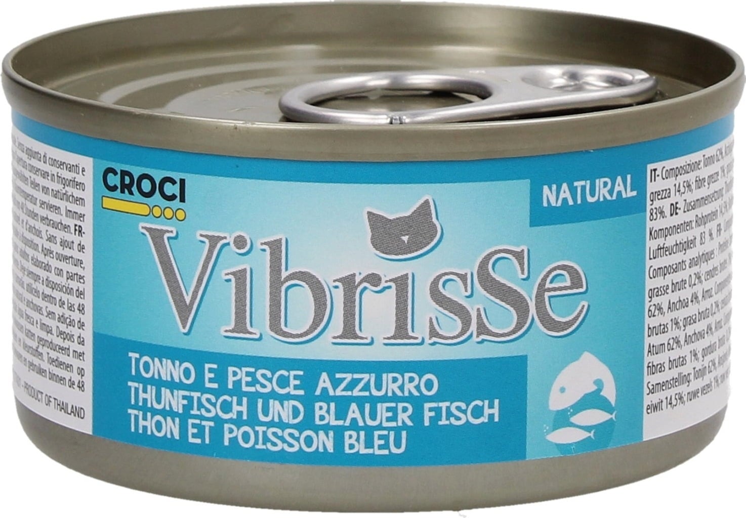 Croci Cat Thunfisch und Blauer Fisch