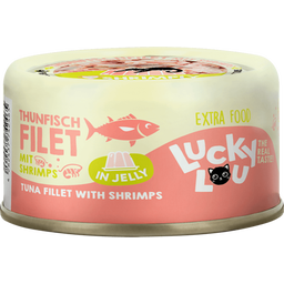 Lucky Lou Extra Food Thunfisch & Shrimps in Jelly - 70 g