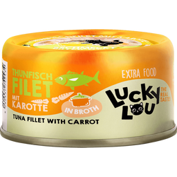 Lucky Lou Extra Food Thunfisch Karotte in Broth - 70 g
