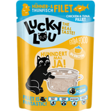 Extra Food Pouch Hühner-/Thunfischfilet in Broth