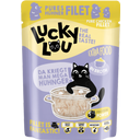 Lucky Lou Extra Food Pouch Hühnerfilet in Broth