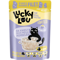 Lucky Lou Extra Food Pouch Hühnerfilet in Broth - 70 g
