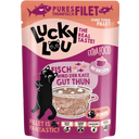 Lucky Lou Extra Food Pouch Thunfischfilet in Broth