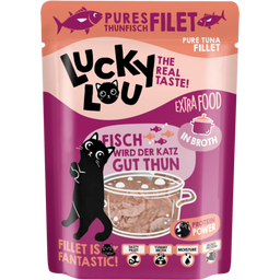 Lucky Lou Extra Food Pouch Thunfischfilet in Broth
