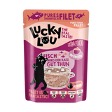 Lucky Lou Extra Food Pouch Thunfischfilet in Broth