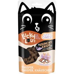 Lucky Ones Krunchy Krisps Huhn&Lachs - 60 g