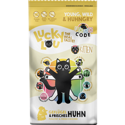 Lucky Lou Food Code Kitten Geflügel & Huhn - 340 g