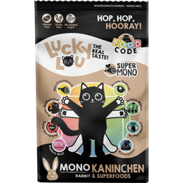 Lucky Lou Food Code Mono - Konijn - 750 g