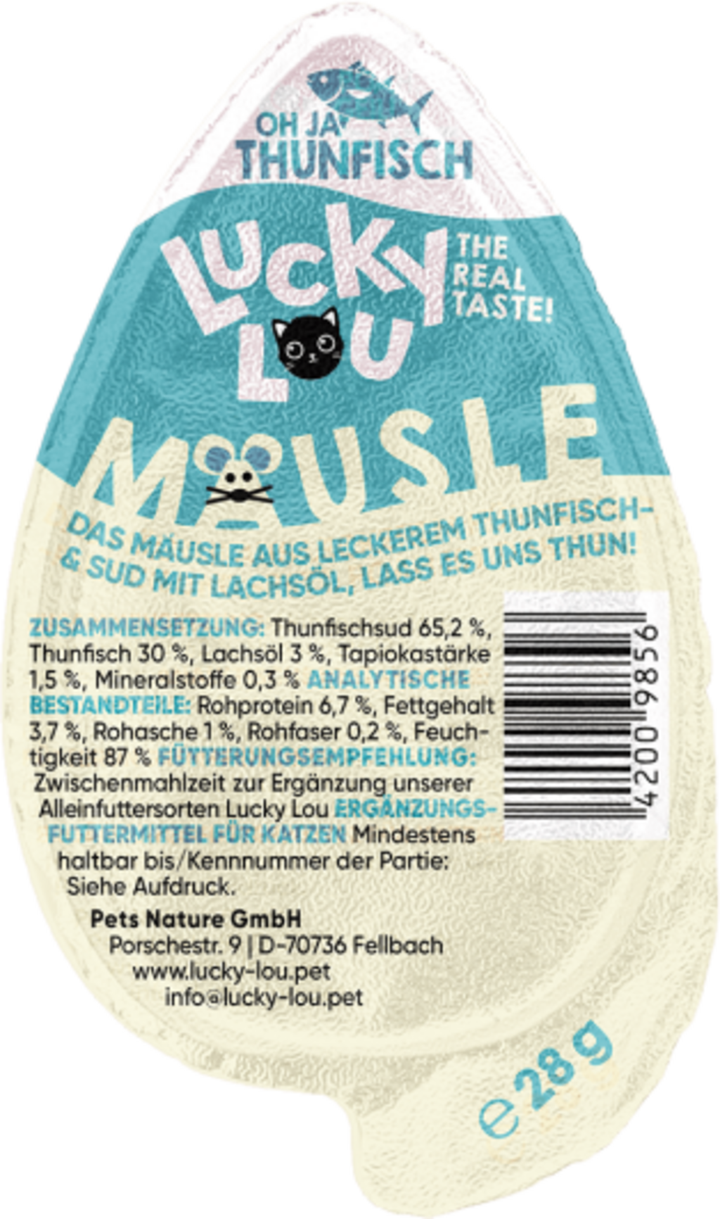 Lucky Lou Mäusle Thunfisch