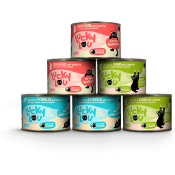 Lucky Lou Lifestage Kitten Mix-Box Dose 6x200g - 1.200 g