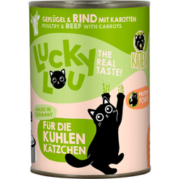 Lucky Lou Lifestage Kitten - Gevogelte & Rundvlees - 400 g