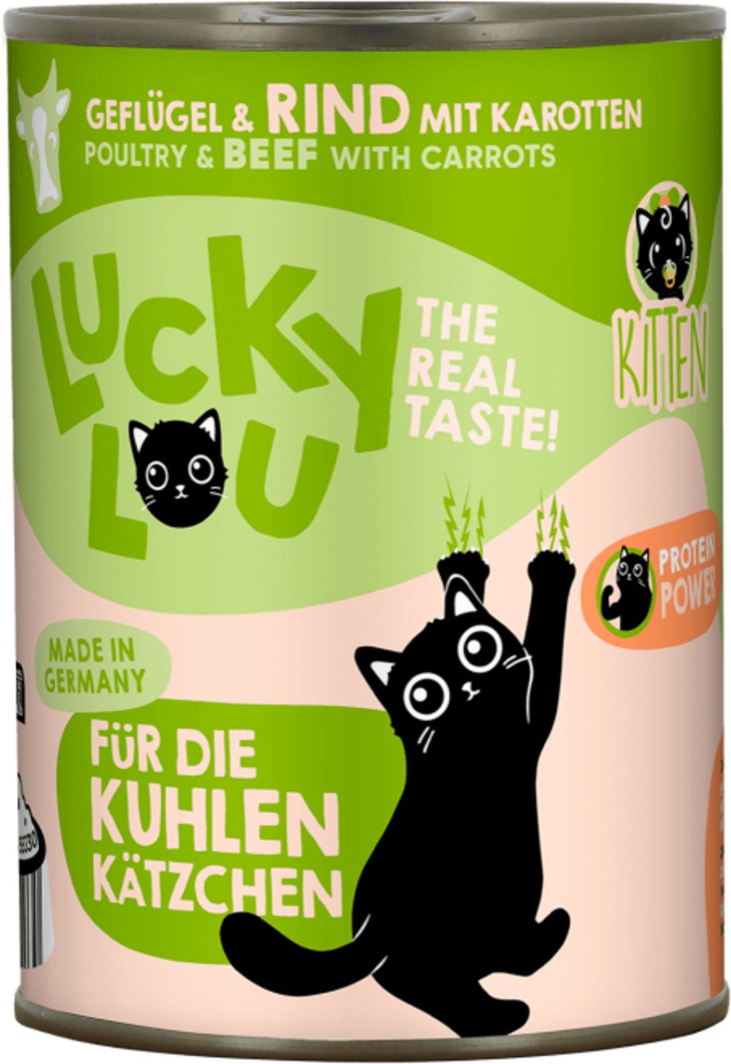 Lucky Lou Lifestage Kitten Geflügel & Rind
