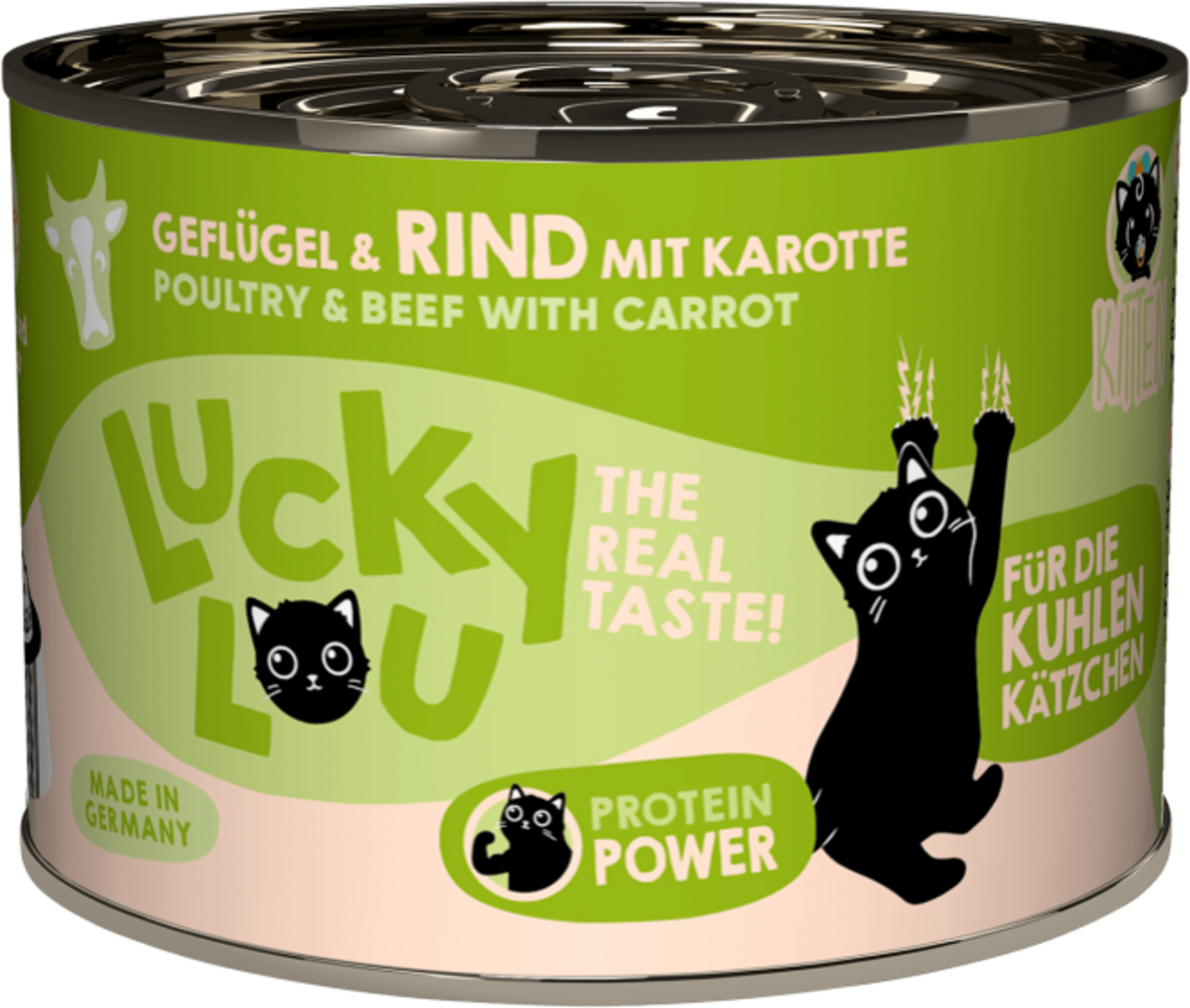 Lucky Lou Lifestage Kitten Geflügel & Rind - 200 g