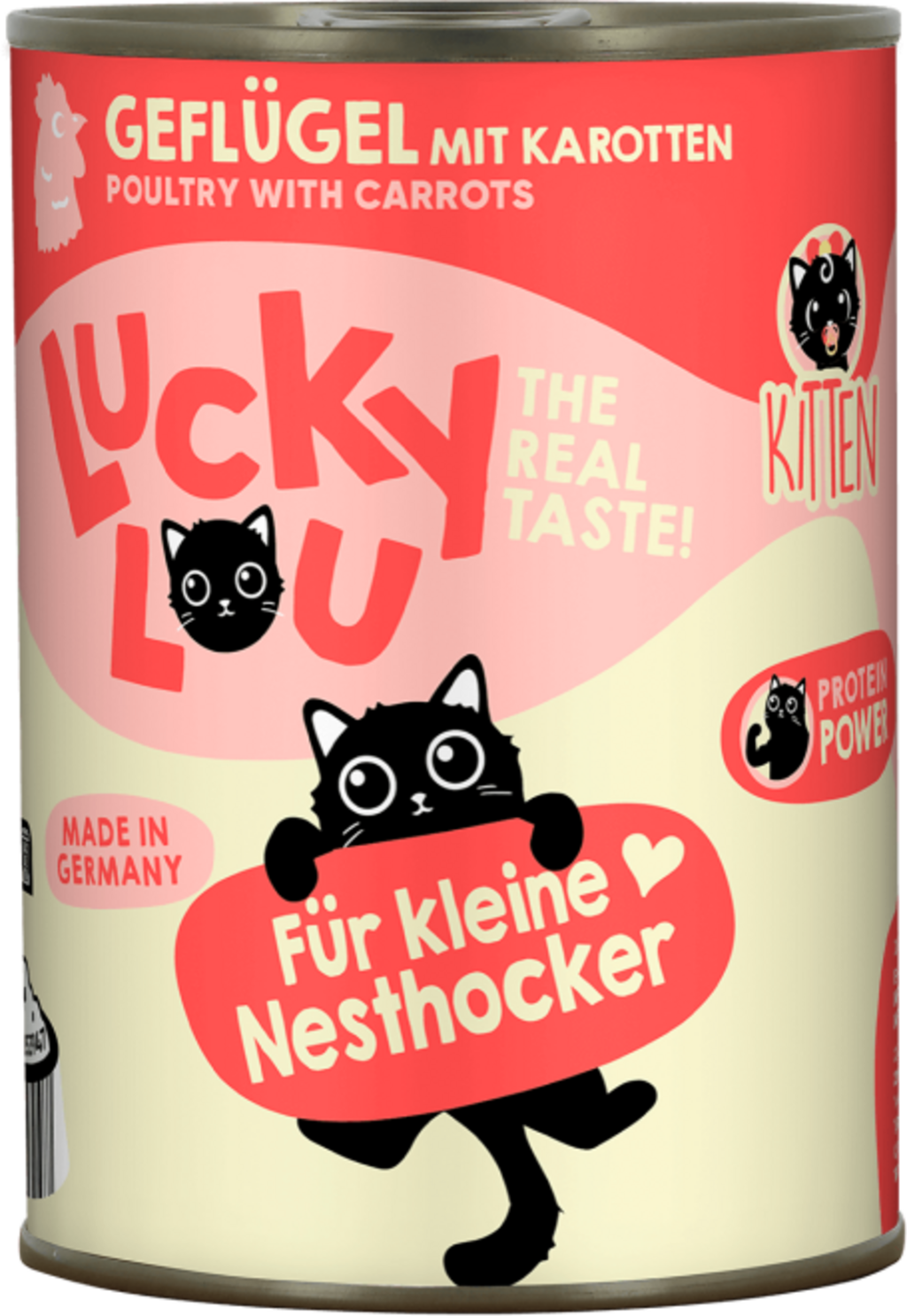 Lucky Lou Lifestage Kitten Geflügel - 400 g