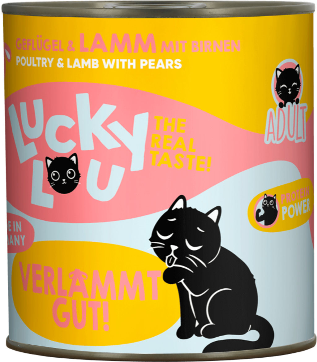 Lucky Lou Lifestage Adult Geflügel & Lamm - 800 g