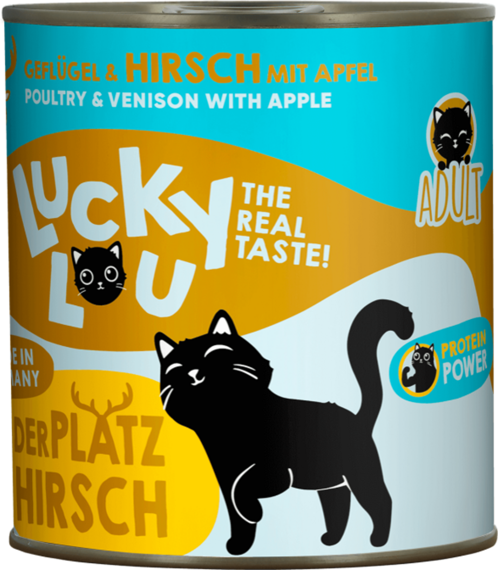 Lucky Lou Lifestage Adult Geflügel & Hirsch - 800 g