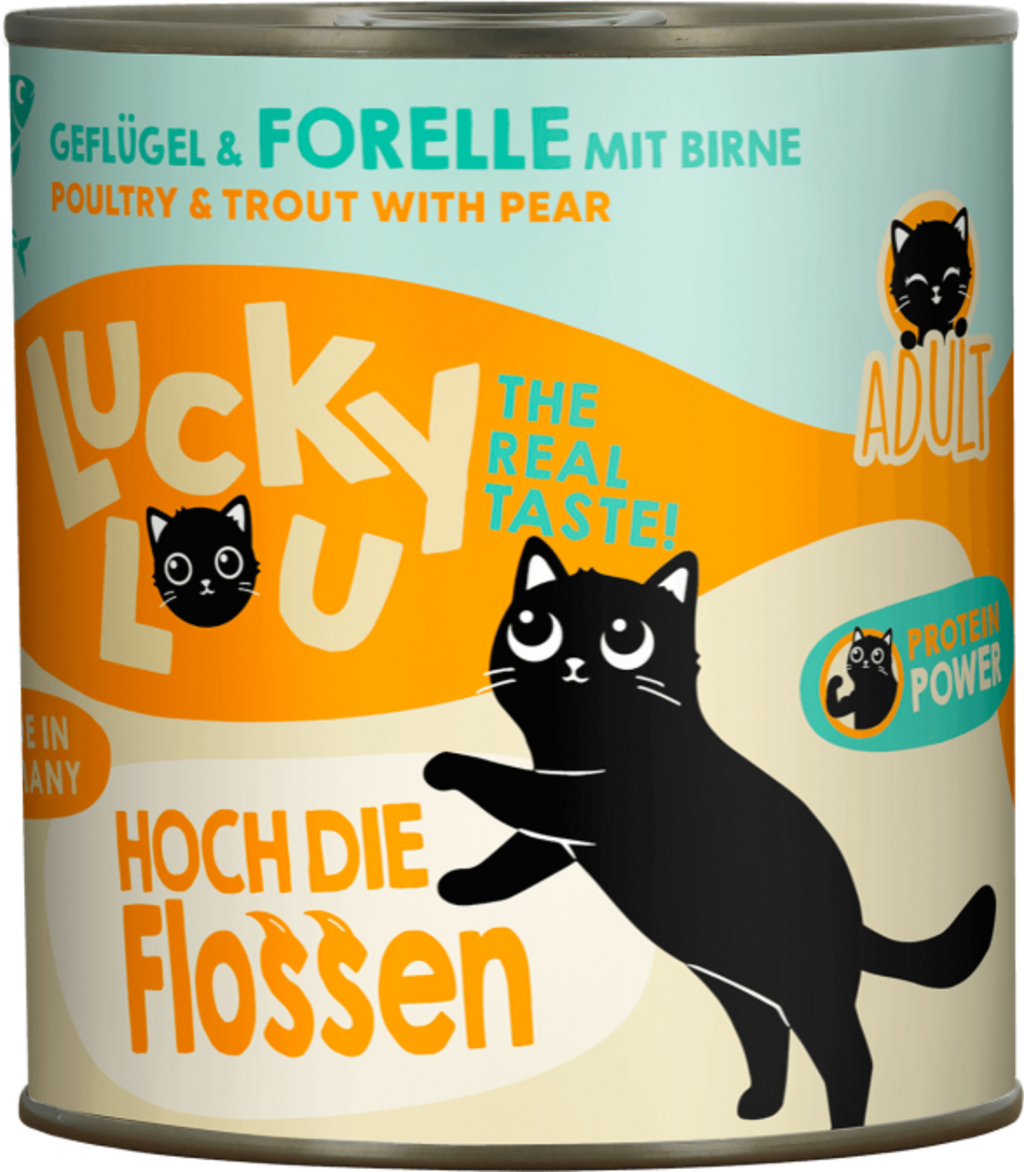 Lucky Lou Lifestage Adult Geflügel & Forelle - 800 g