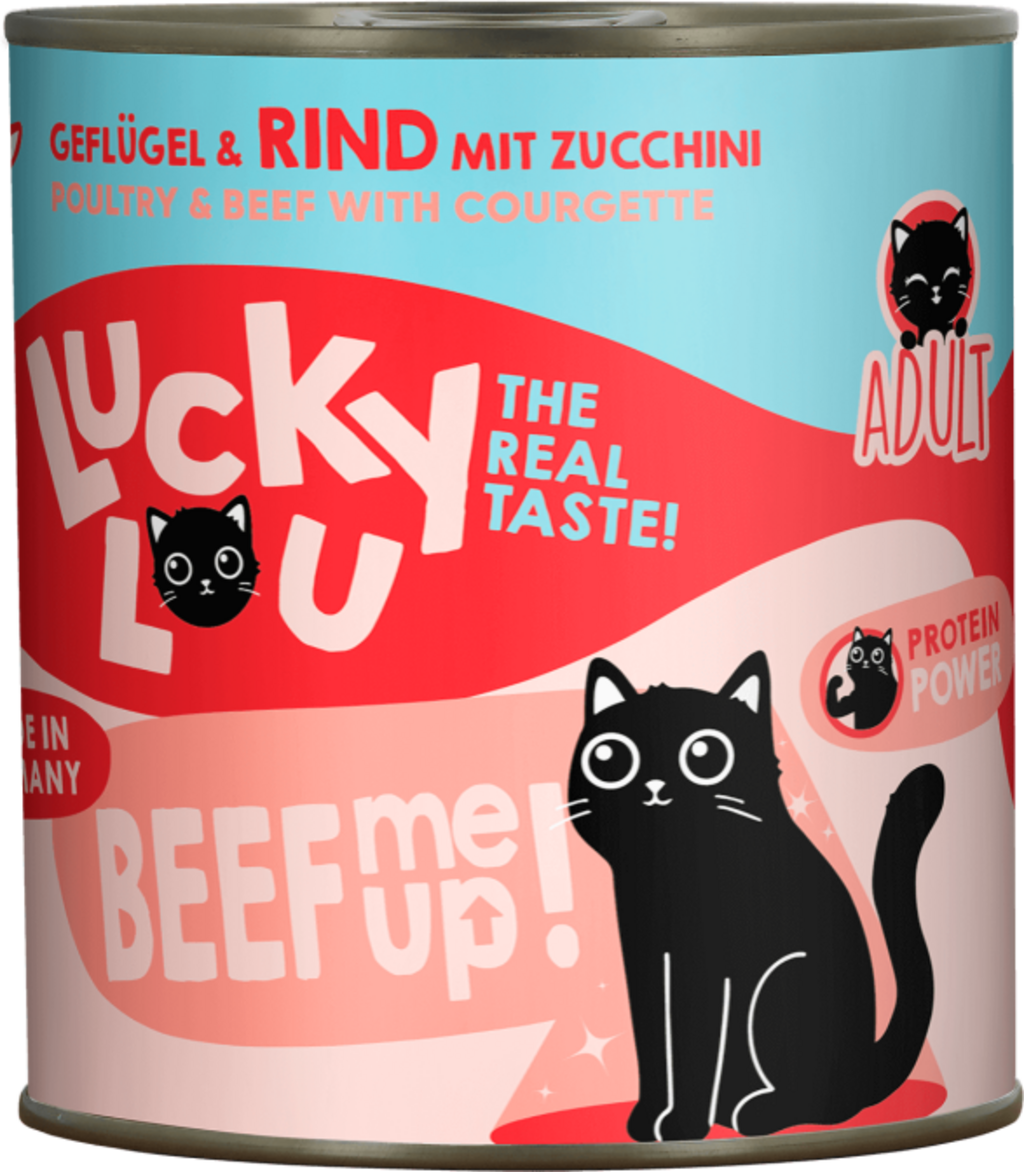 Lucky Lou Lifestage Adult Geflügel & Rind - 800 g