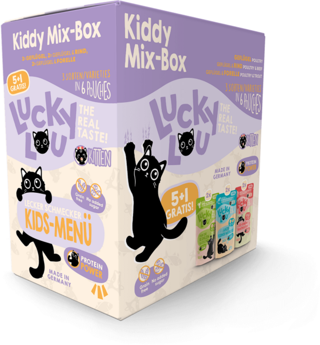 Lucky Lou Lifestage Kitten Mix-Box