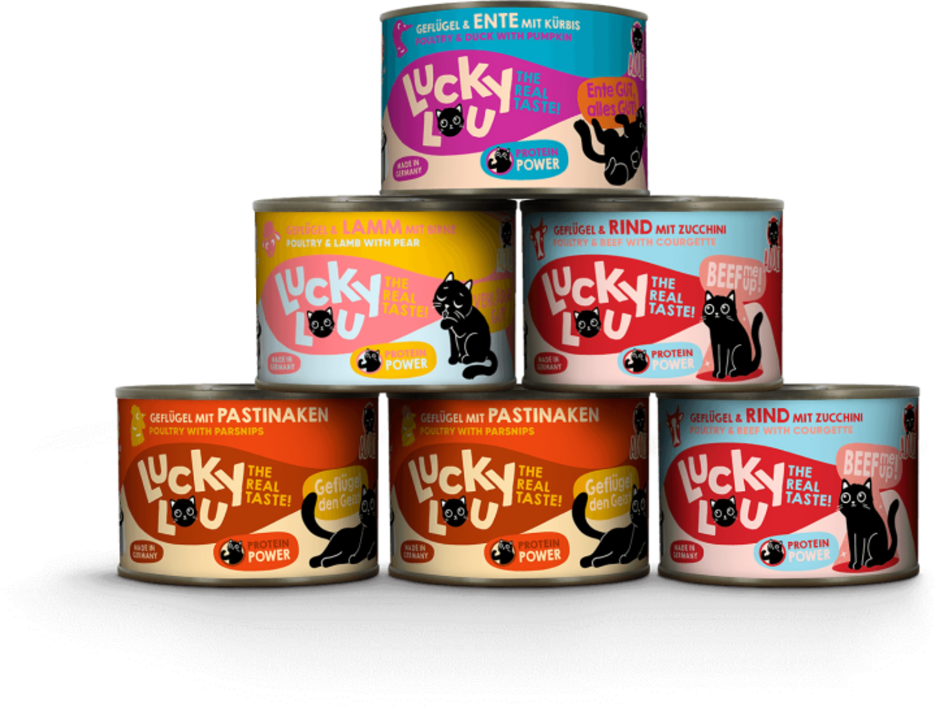 Lucky Lou Lifestage Adult Tasty-Mix - 6x200 g
