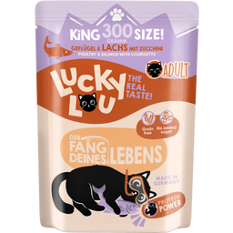 Lucky Lou Lifestage Pouch Adult Geflügel & Lachs - 300 g