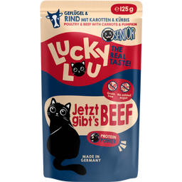 Lucky Lou Lifestage Pouch Senior Geflügel & Rind - 125 g