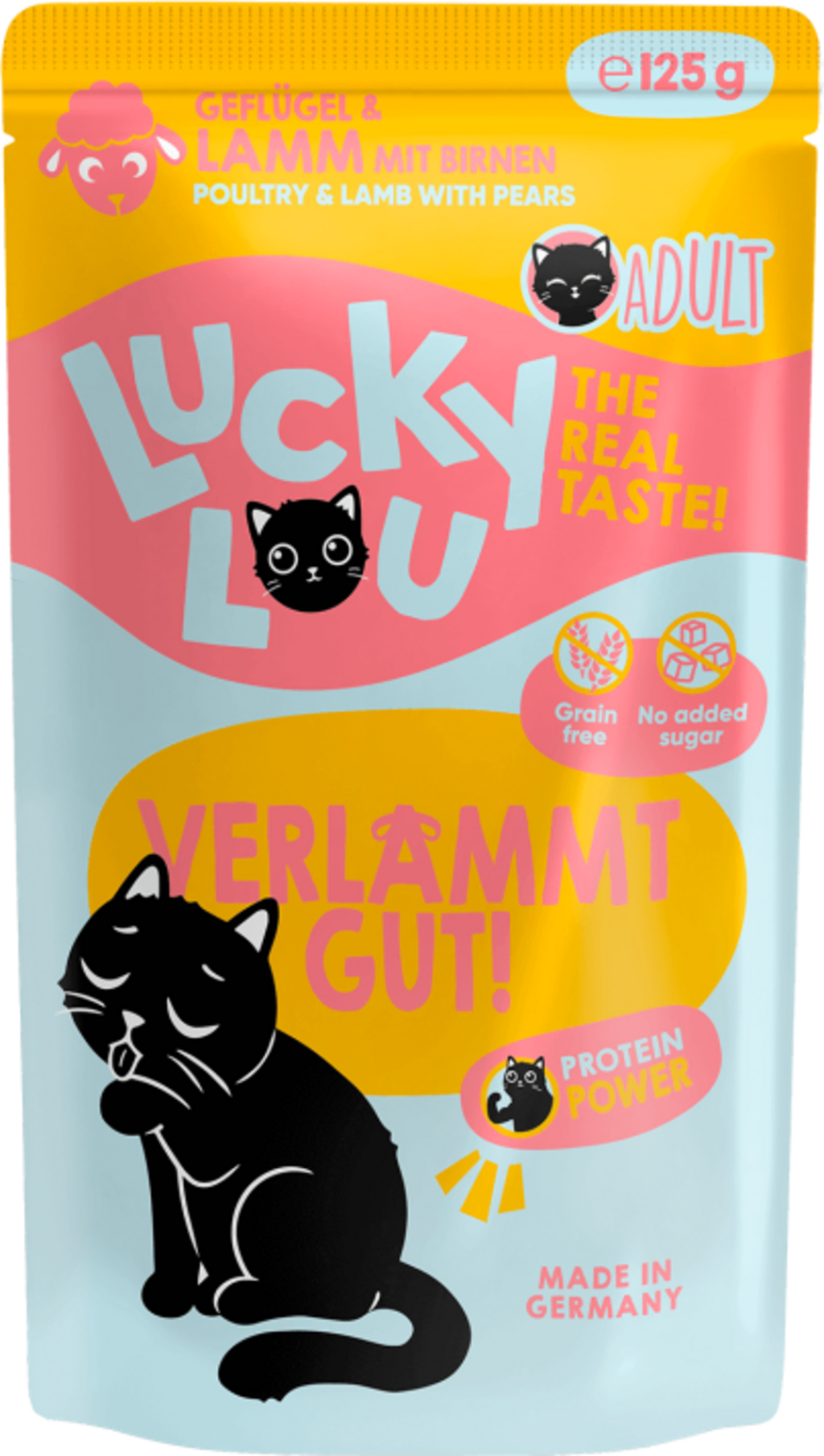 Lucky Lou Lifestage Pouch Adult Geflügel & Lamm