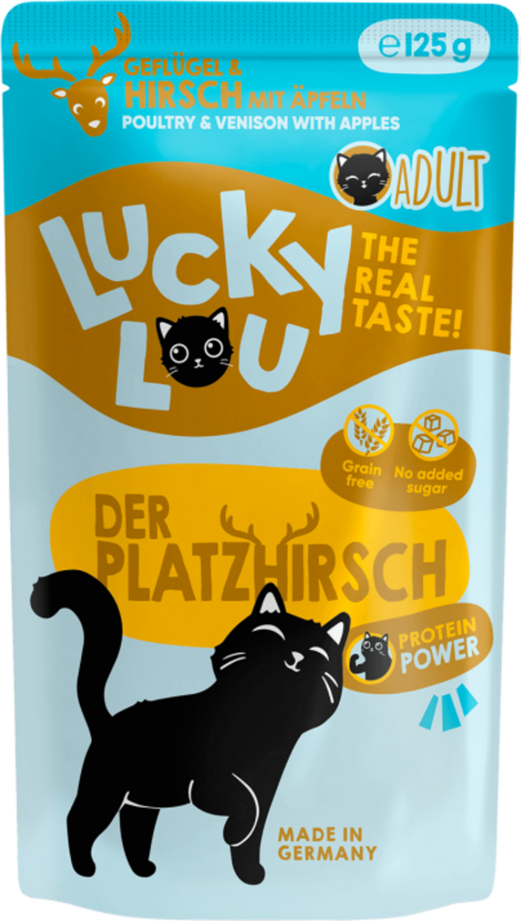 Lucky Lou Lifestage Pouch Adult Geflügel & Hirsch