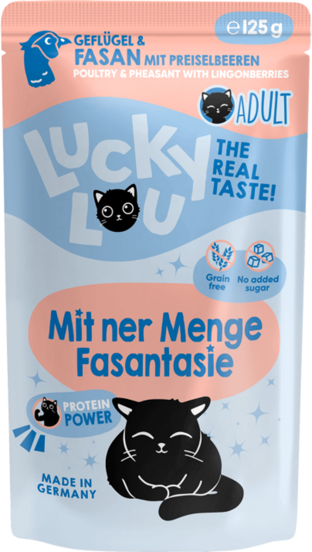 Lucky Lou Lifestage Pouch Adult Geflügel & Fasan