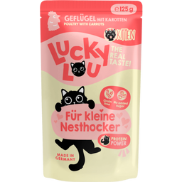 Lucky Lou Lifestage Pouch Kitten Geflügel - 125 g