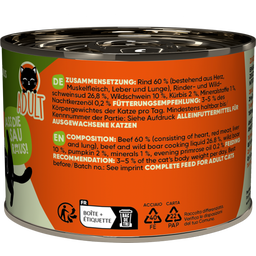 Life Stage mačja hrana Adult - govedina in divji prašič - 200 g