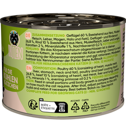 Lucky Lou Lifestage Kitten Geflügel & Rind - 200 g