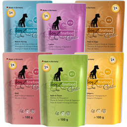dogz finefood Classic Multibox Pouches 12 x 100 g - 1.200 g