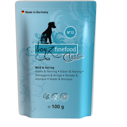 dogz finefood Classic No. 12 Wild und Hering - 100 g