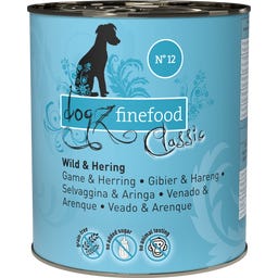 dogz finefood Classic No. 12 Wild und Hering - 800 g
