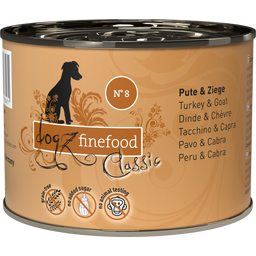 dogz finefood Classic No. 08 Tacchino e Capra - 200 g