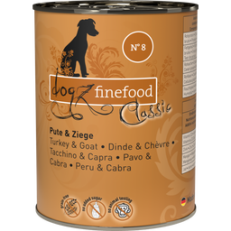 dogz finefood Classic No. 08 Kalkoen en Geit - 400 g