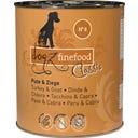 dogz finefood Classic No. 08 Pute und Ziege - 800 g
