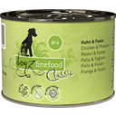 dogz finefood Classic No. 04 Huhn und Fasan - 200 g