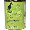 Pasja hrana Classic No. 04 - Piščanec in fazan - 400 g